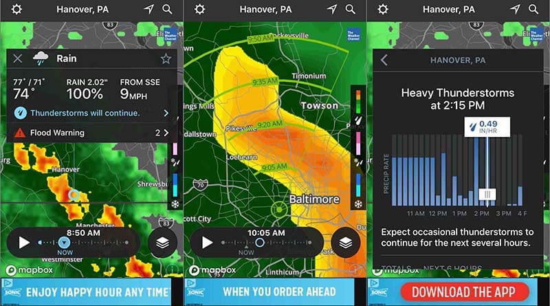 Storm Radar app