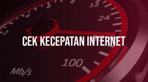 Cara cek kecepatan internet