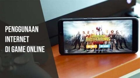 Penggunaan internet di game online android