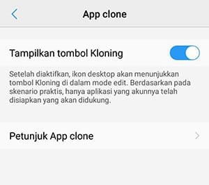 cara menggunakan 2 whatsapp - Clone App