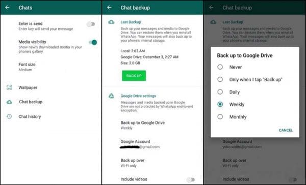 Cara Backup Dan Restore Chat WhatsApp - Ruanglaptop