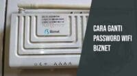 Cara ganti password wifi biznet