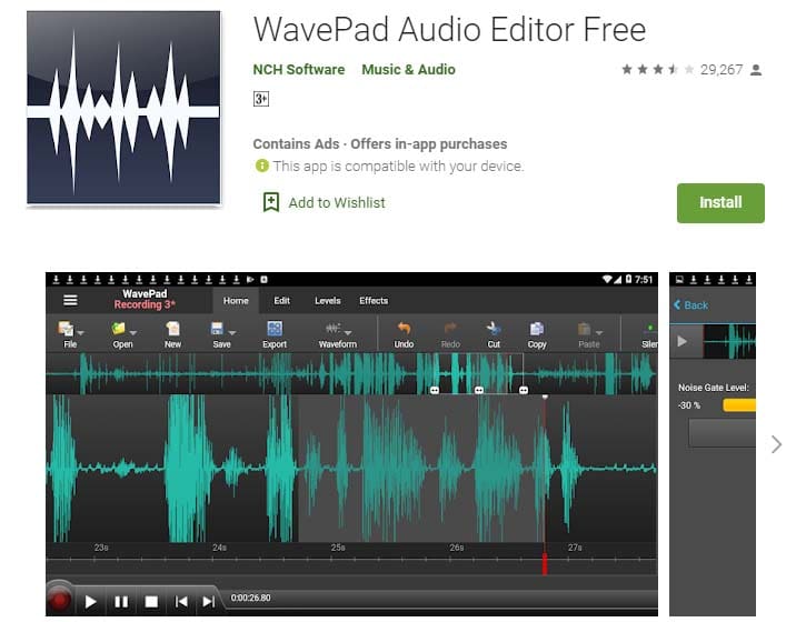 instal the new for android NCH WavePad Audio Editor 17.48
