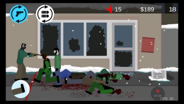 Flat Zombies: Defense & Cleanup