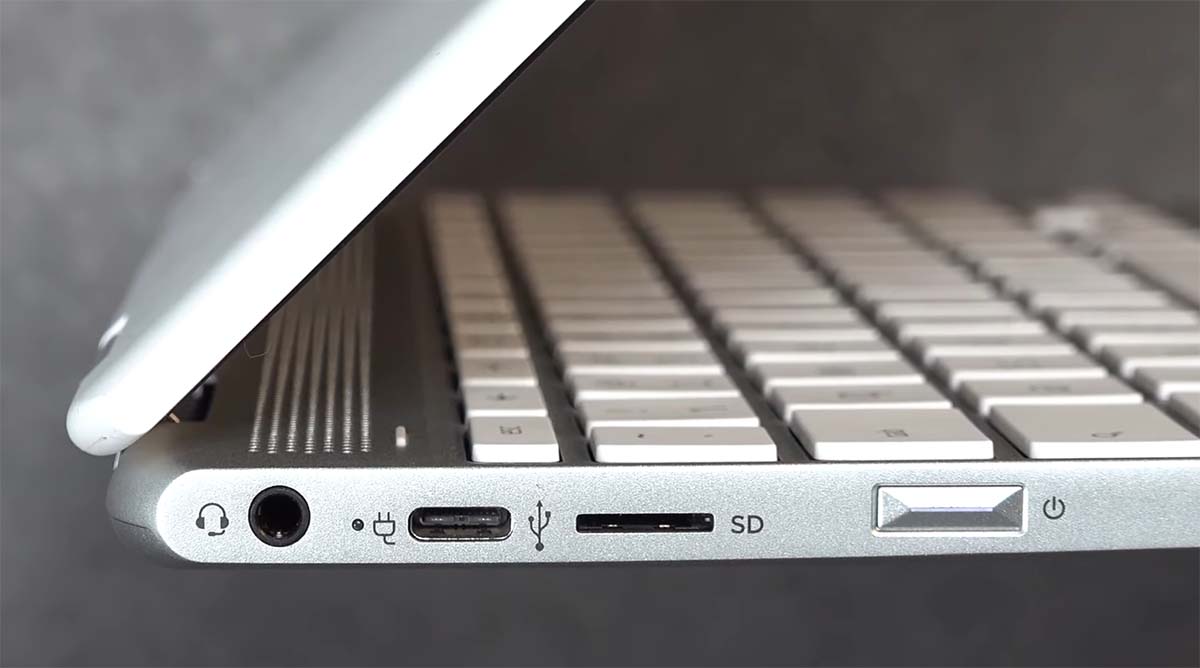 Review HP Chromebook x360 12b port kiri