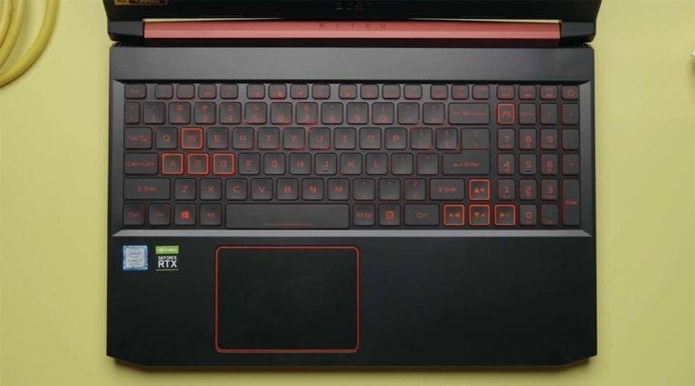 Acer nitro 5 замена клавиатуры