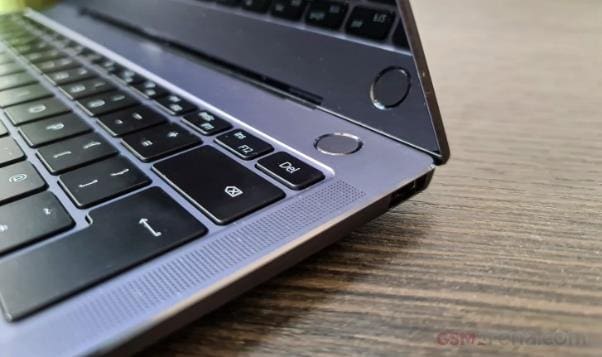 huawei matebohuawei matebook x pro 2020 keyboard pojok kanan atas