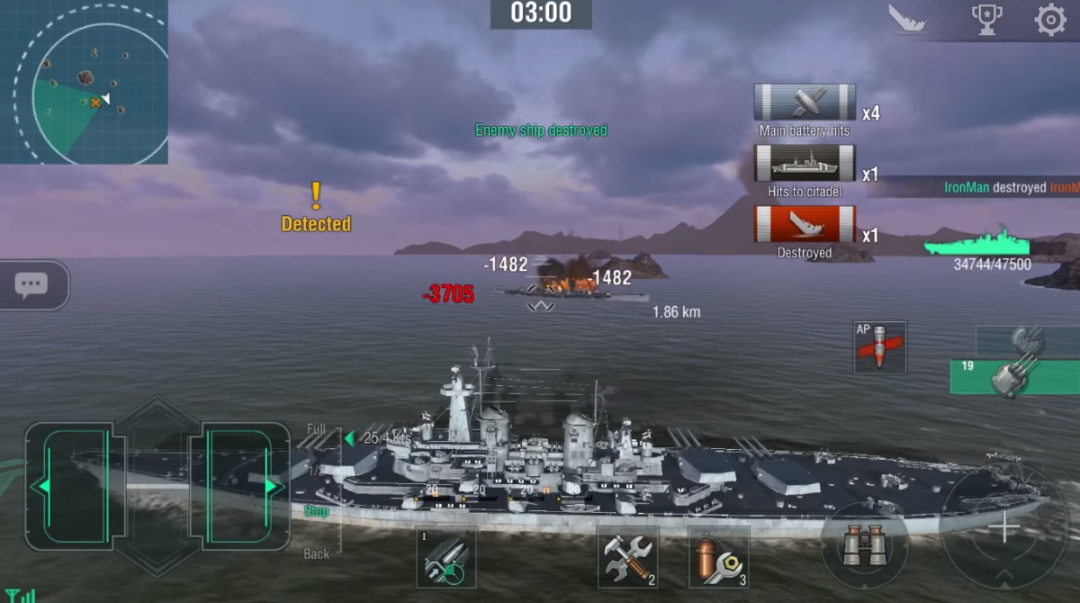 Worls of Warships Blitz War